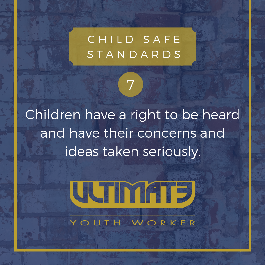 Child Safety Standard Seven